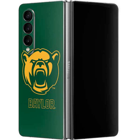 Baylor University Mascot Galaxy Z Fold4 5G Skin